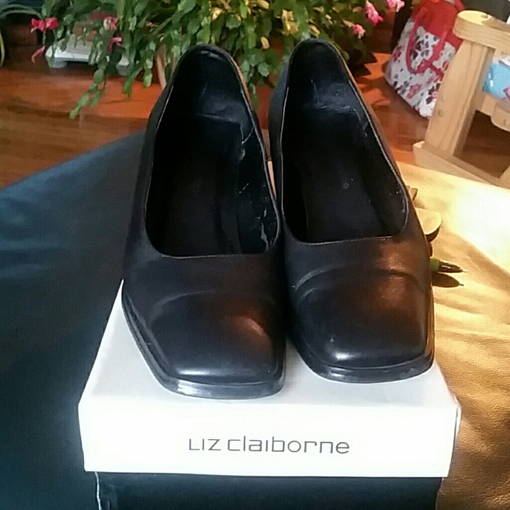 Black heels